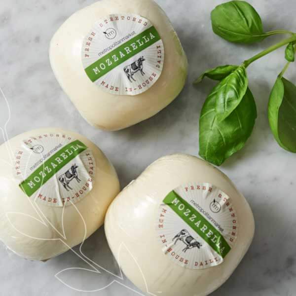 Find hand-stretched mozzarella at each Met Market store daily. #BestofMet