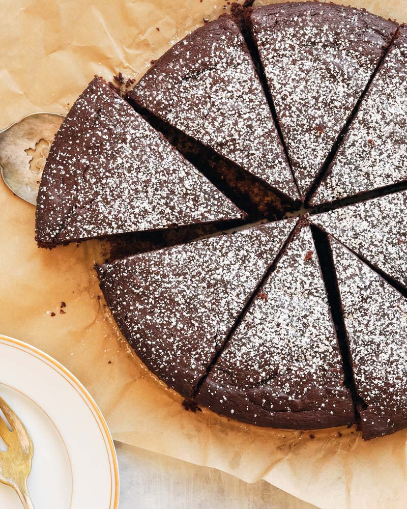 Chocolate Plum Cake