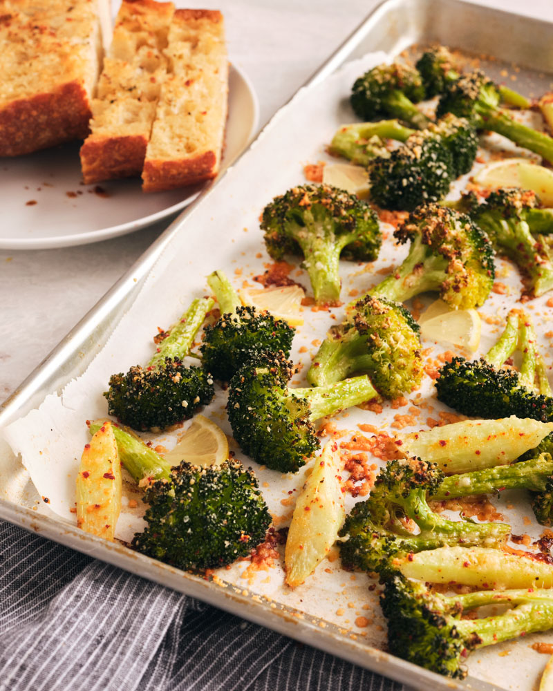 The Best 4-Ingredient Roasted Broccoli