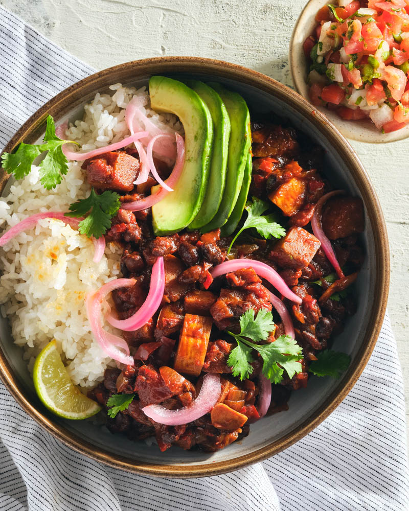 Plantain Black Bean Chili