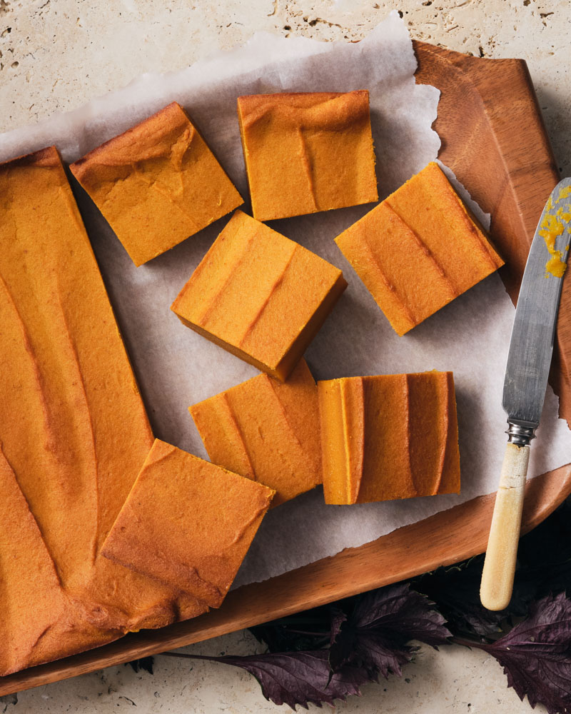 Pumpkin Butter Mochi