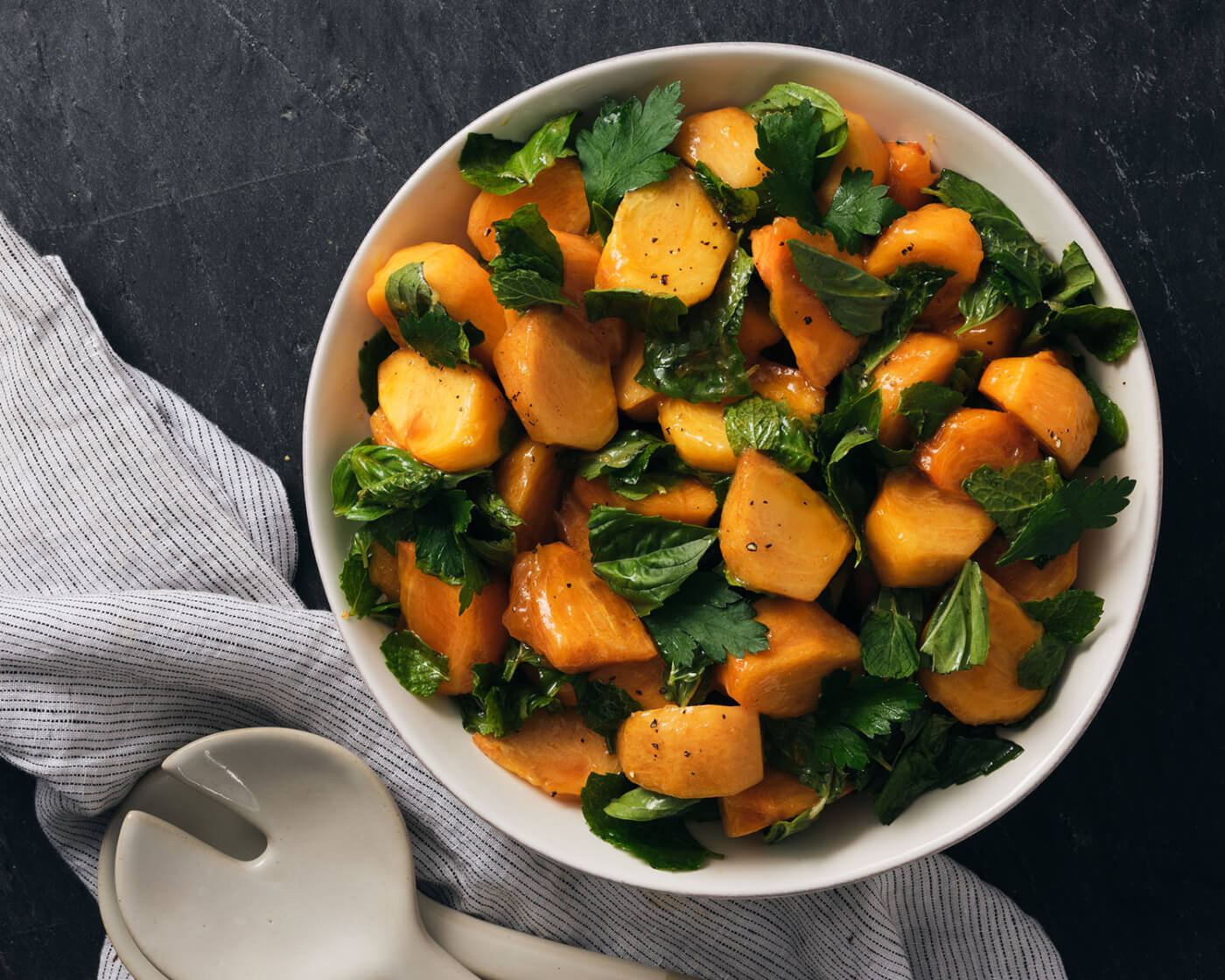 persimmon salad recipe