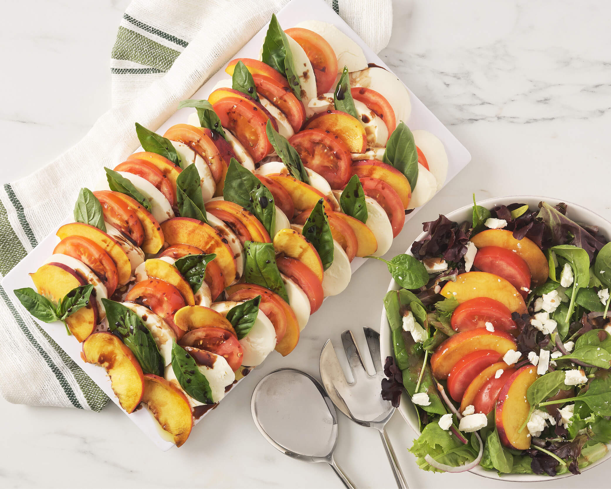 peach salads