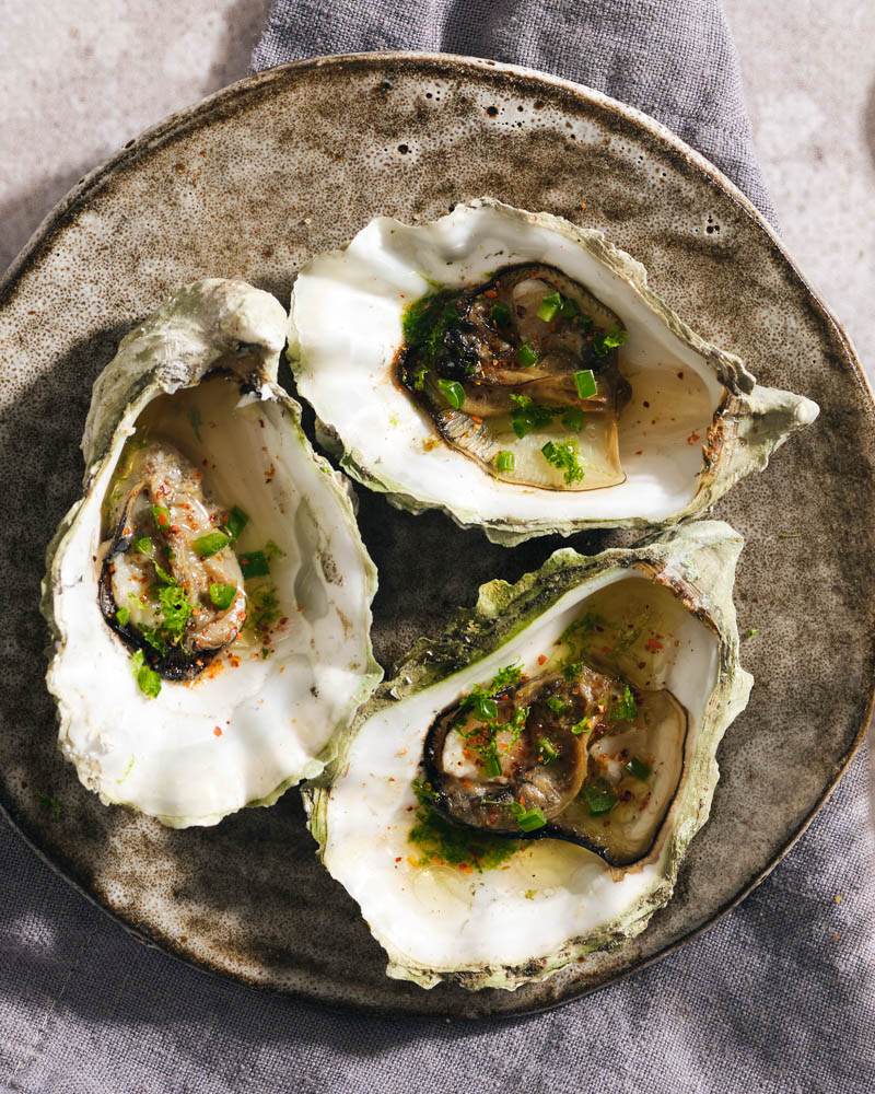 Tequila Butter Oysters