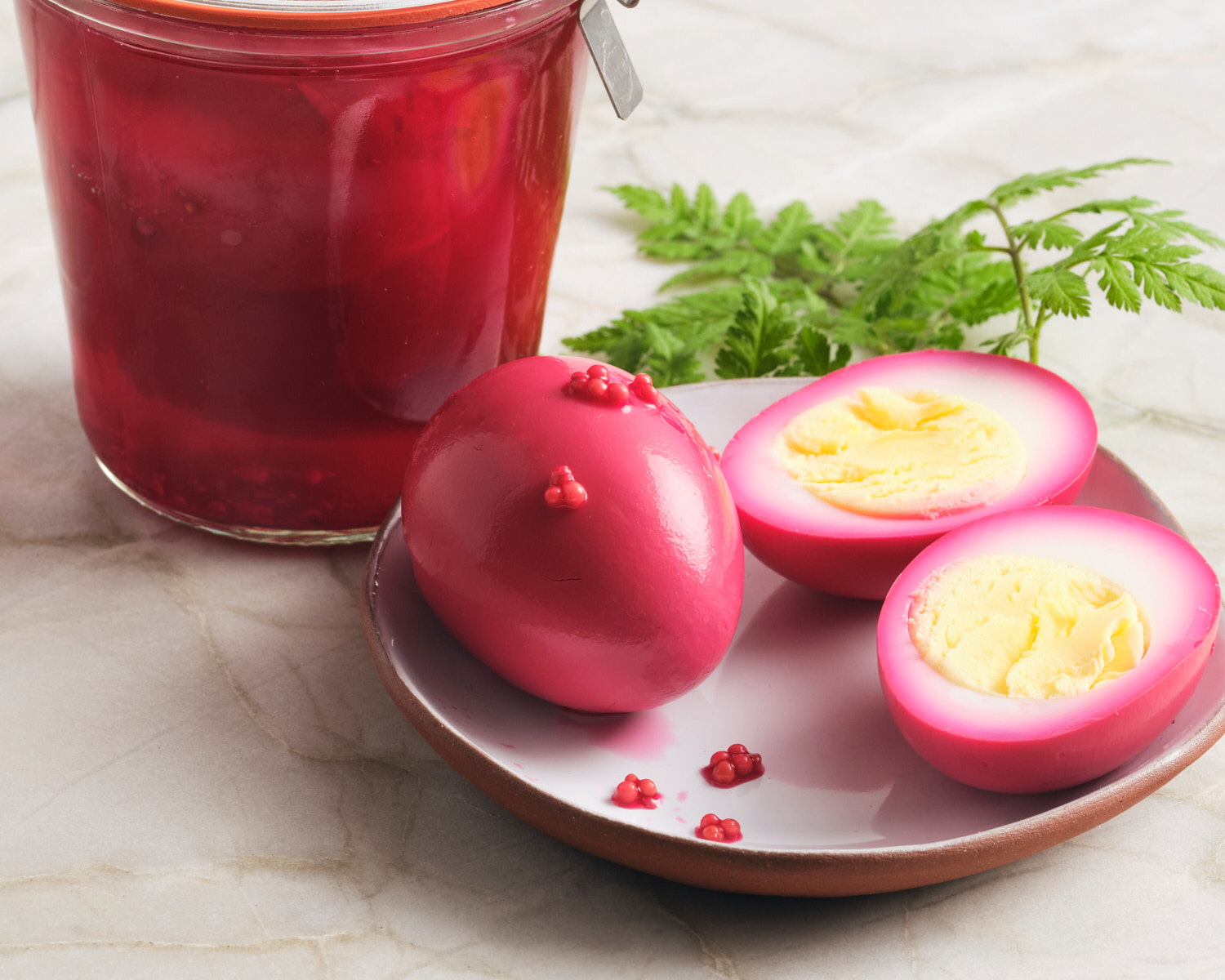 beet pickled eggs