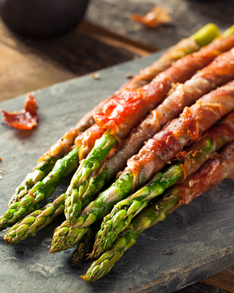 Roasted Asparagus with Prosciutto