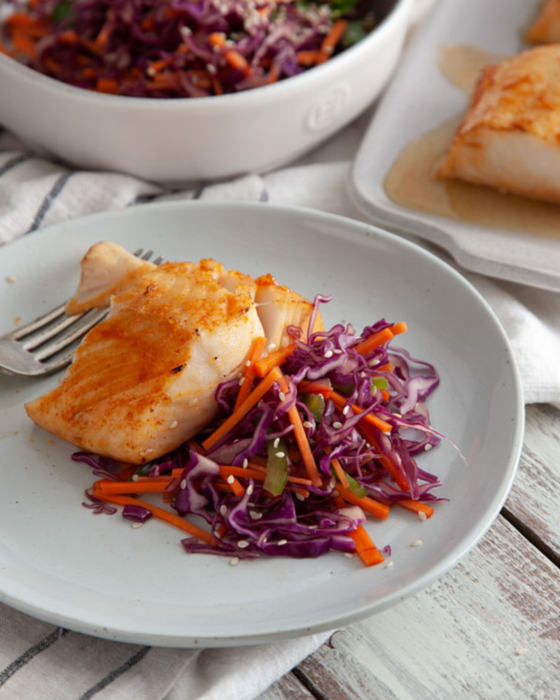 Gochujang-Glazed Black Cod