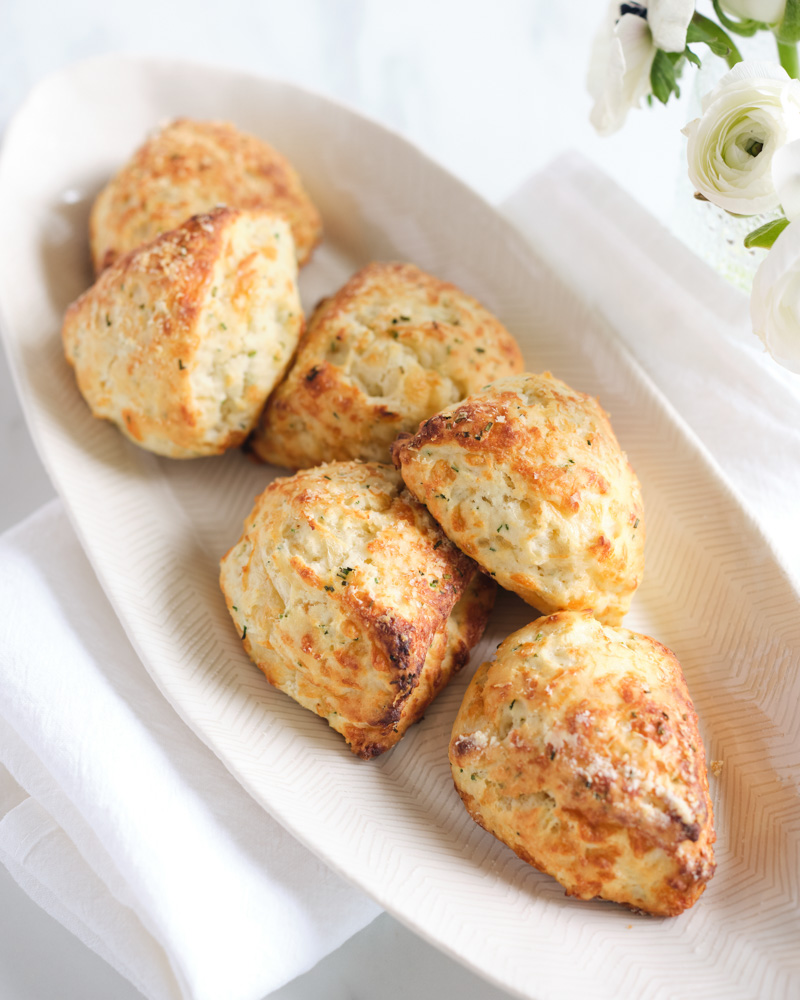 Cheddar and Chive Scones