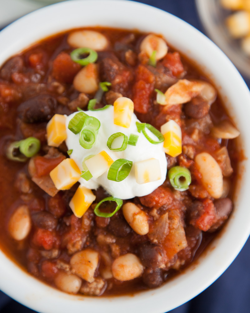 Black and White Bean Chili