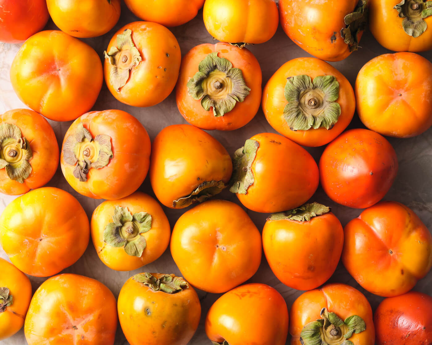 persimmons