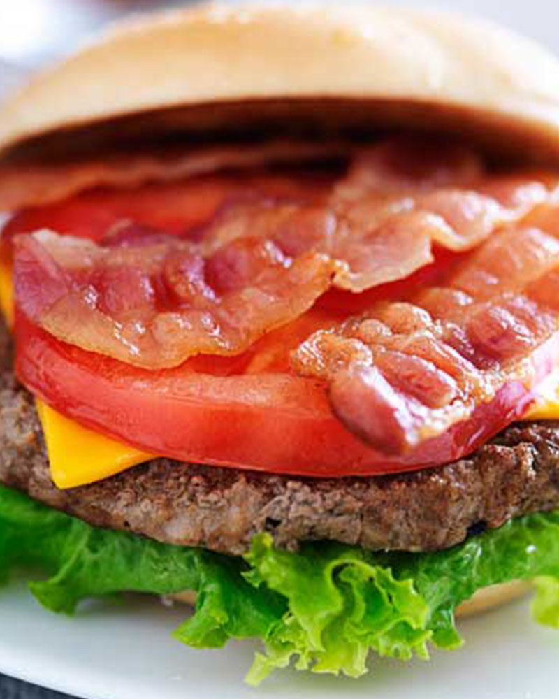 Bacon Beer Burger