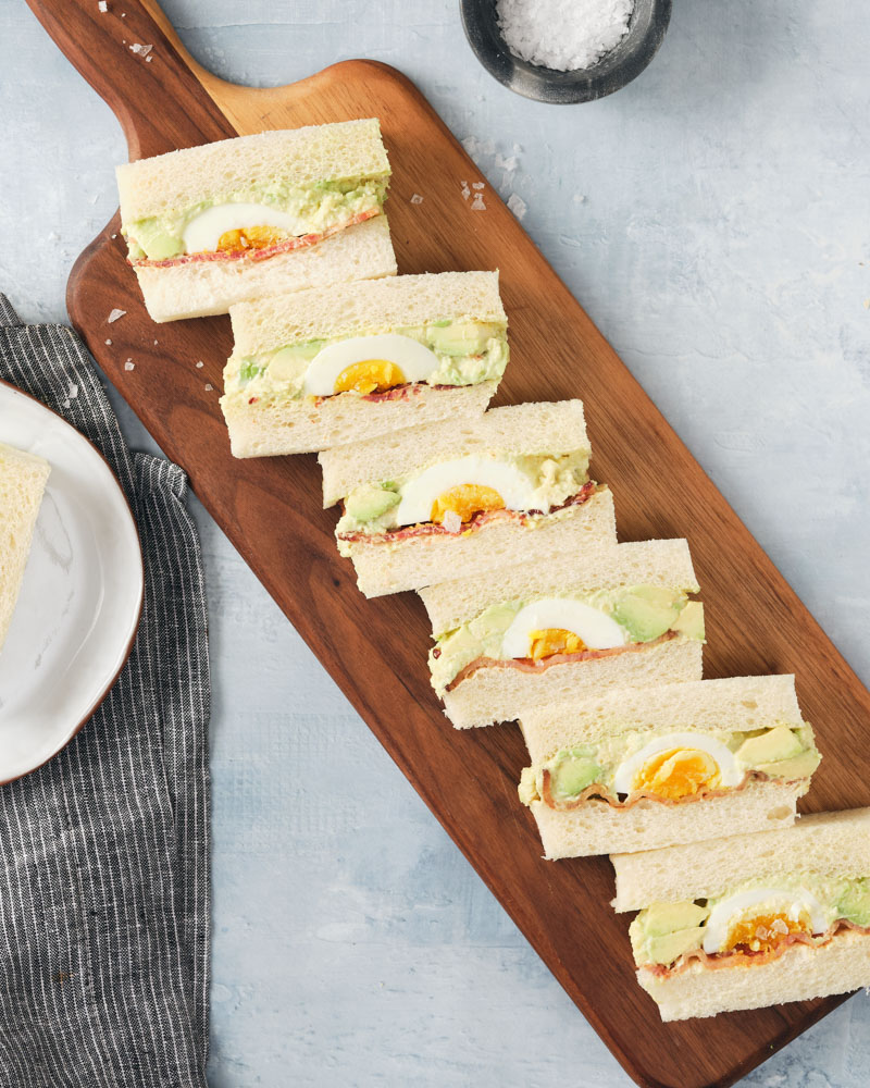 Bacon Egg Avocado Sando