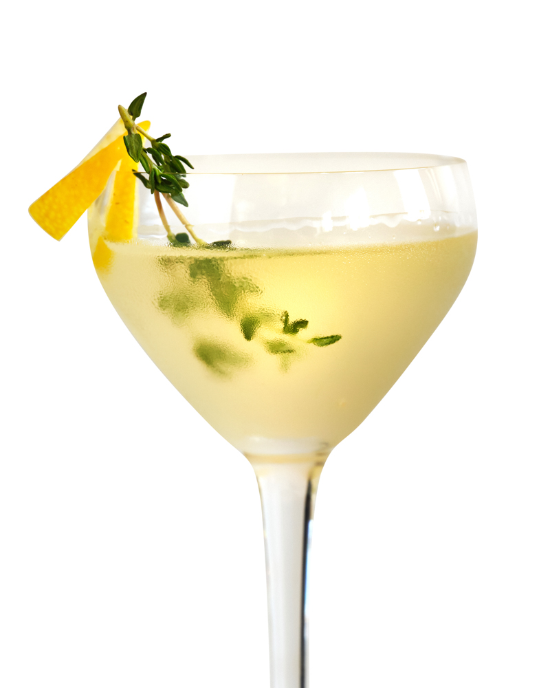 Lemon Tuxedo Cocktail