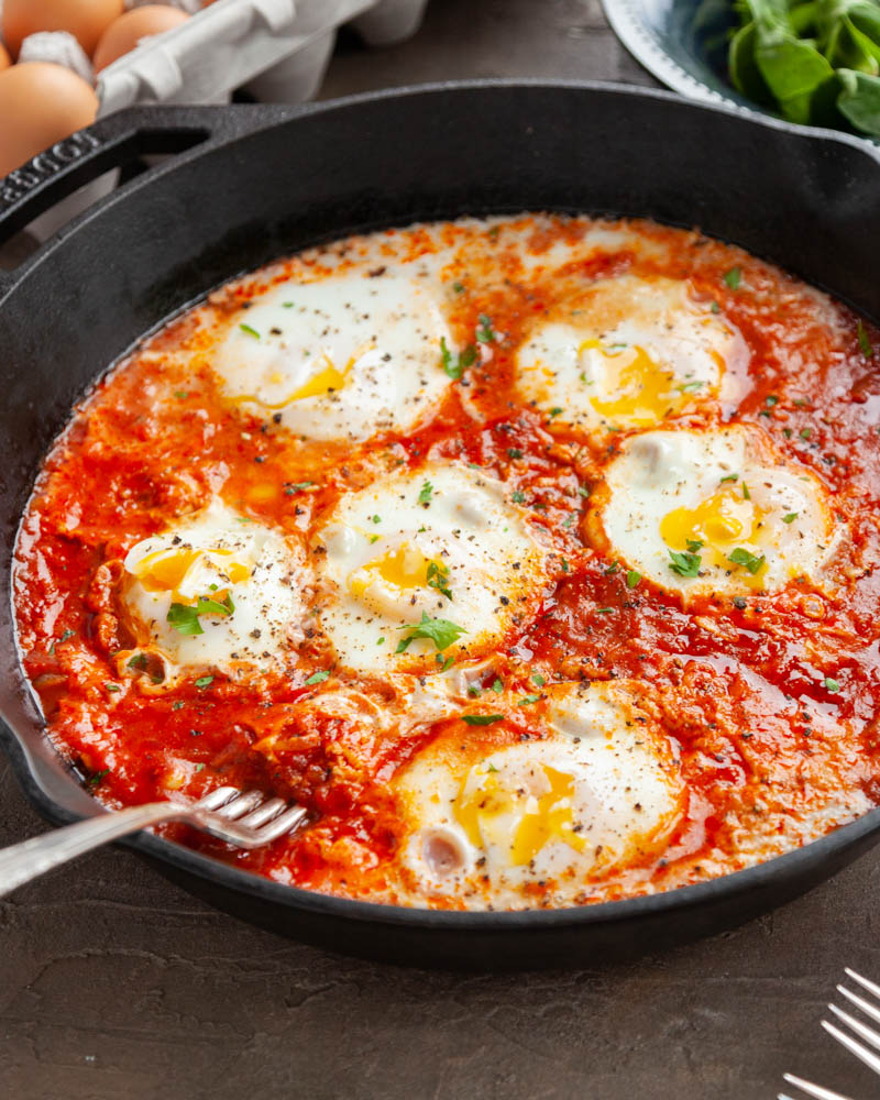 Classic Shakshuka (North African Egg Dish)