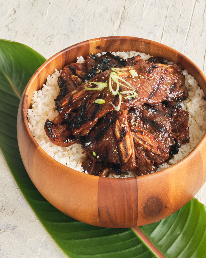 Hawaii-Style Beef Kalbi Shortribs