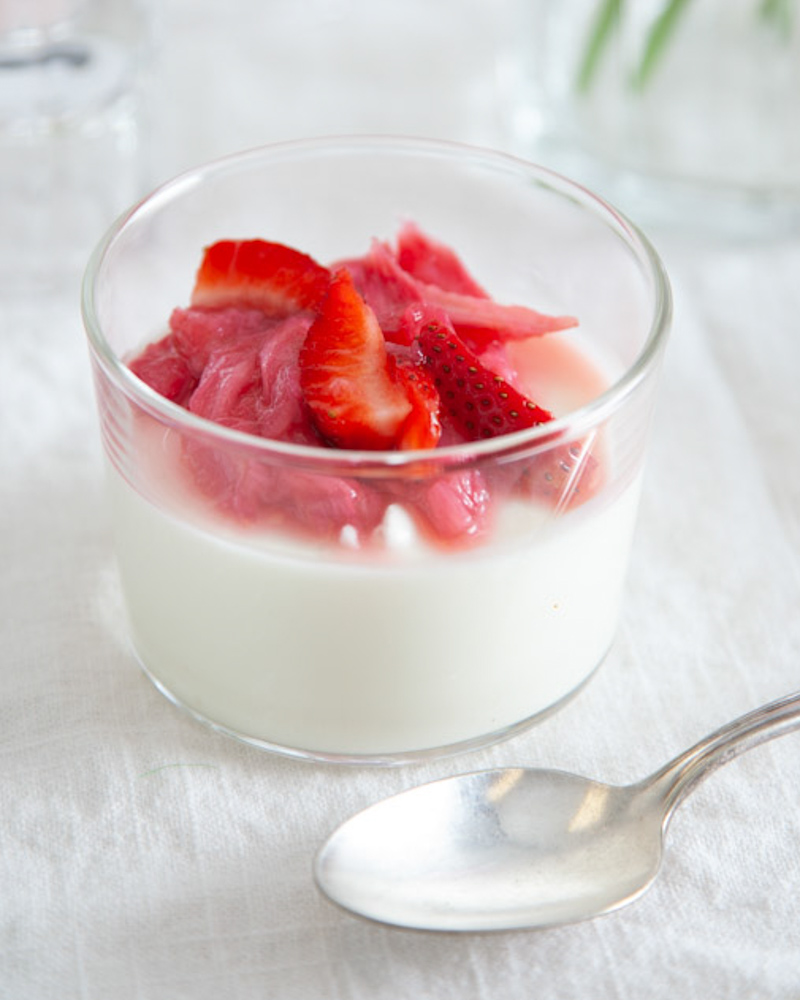 Creamy Yogurt Panna Cotta