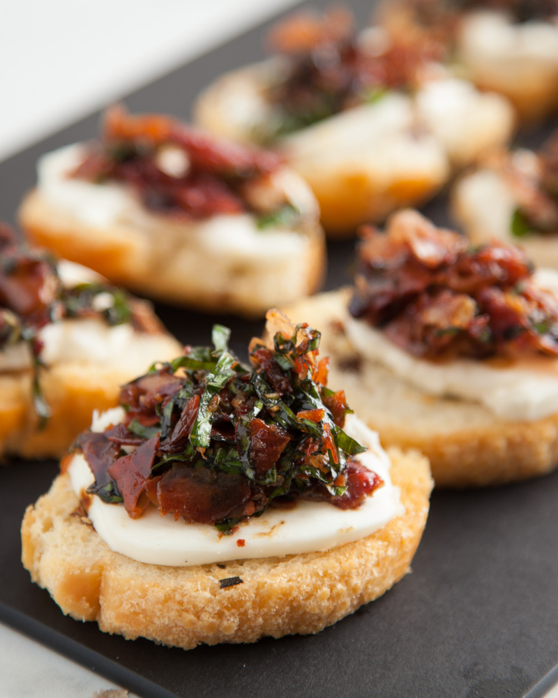 Crispy Prosciutto Crostini