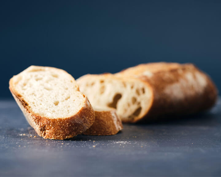 Baguette slices