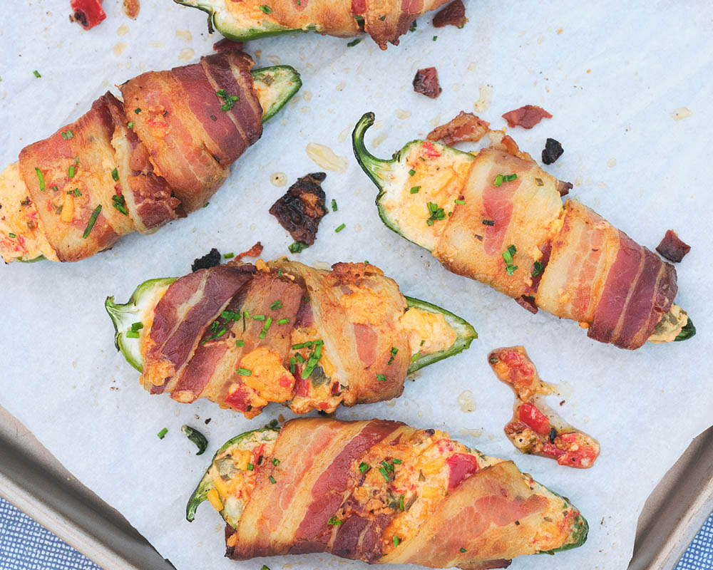 bacon wrapped jalapeno peppers tailgating appetizers