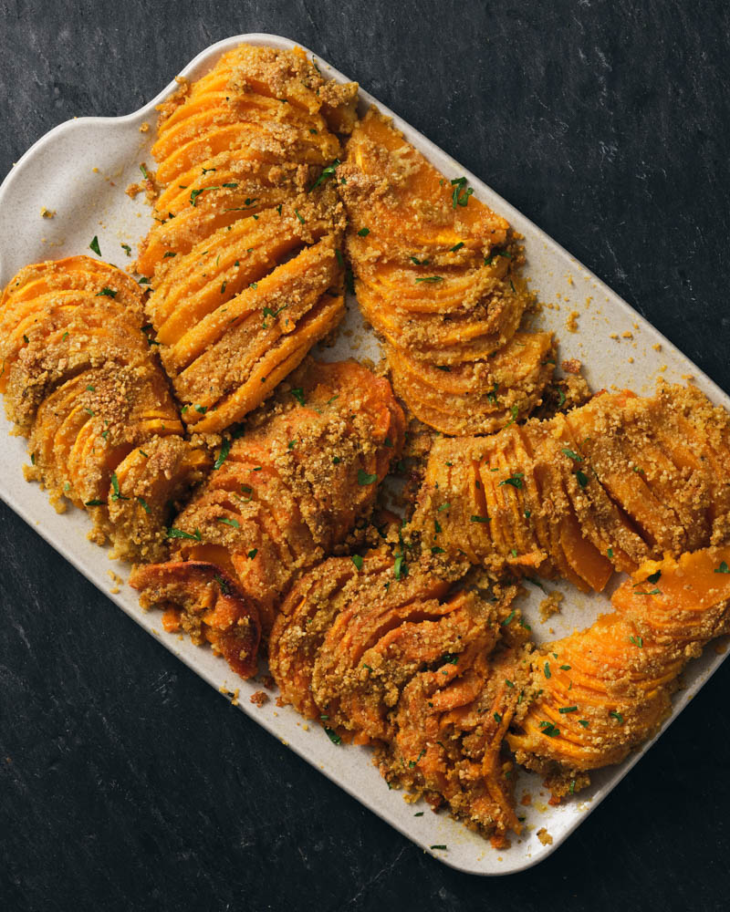 Hasselback Butternut Squash