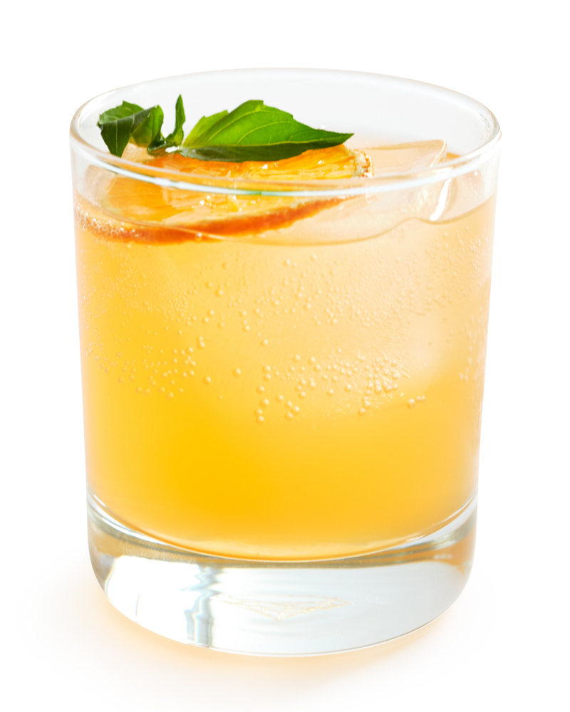 Clementine and Thai Basil Mocktail