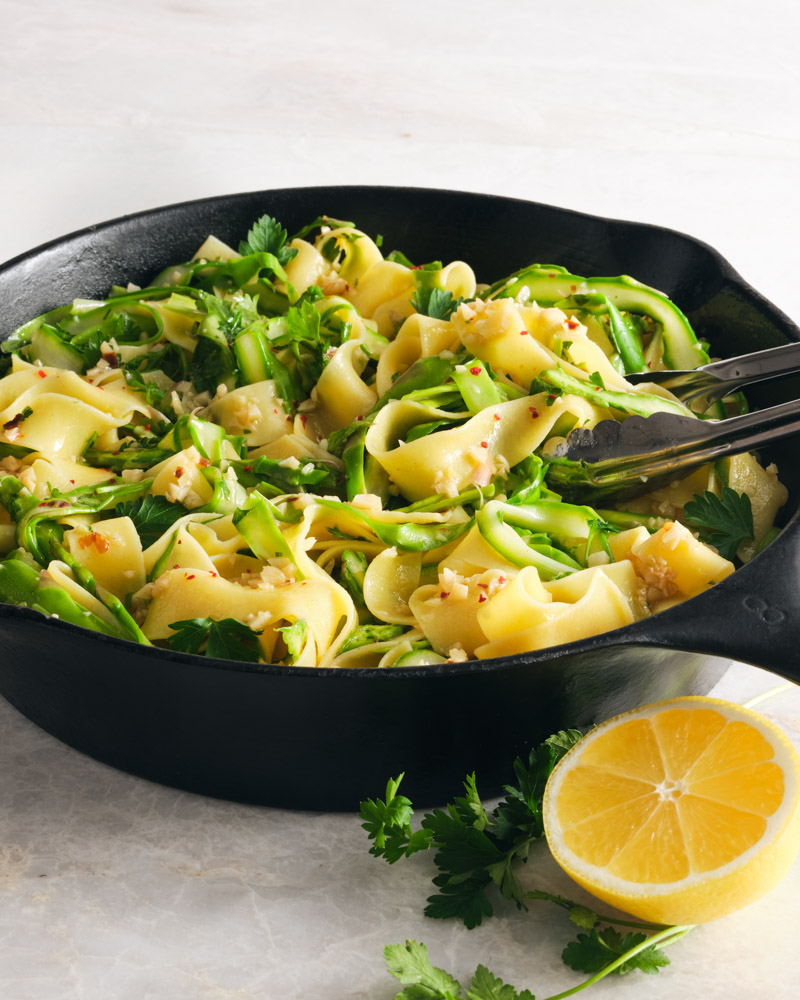 Asparagus Pappardelle