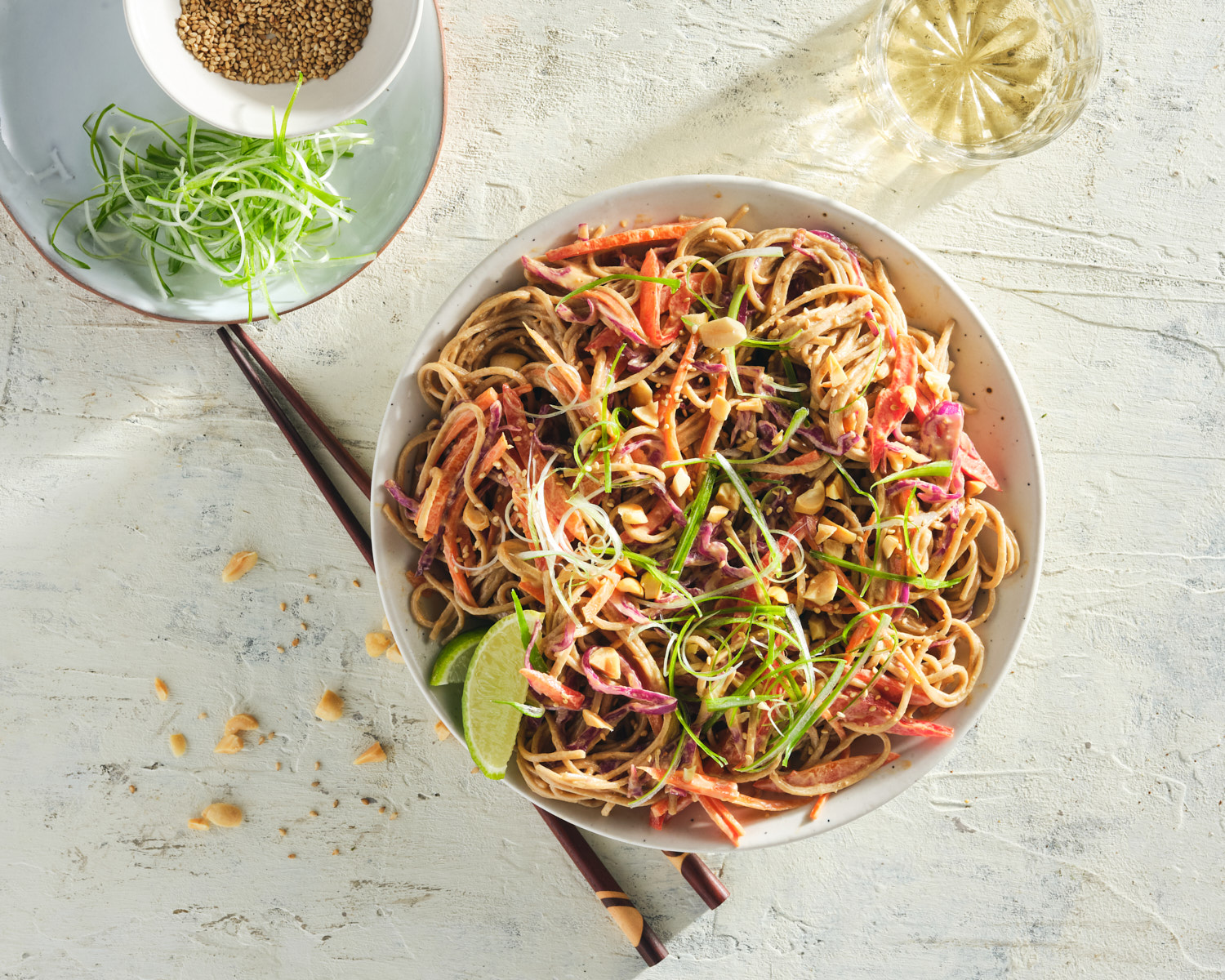 soba noodle salad