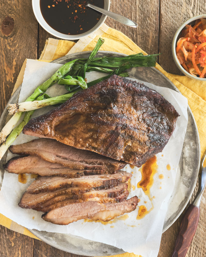 Korean-Inspired Barbecued Beef Brisket