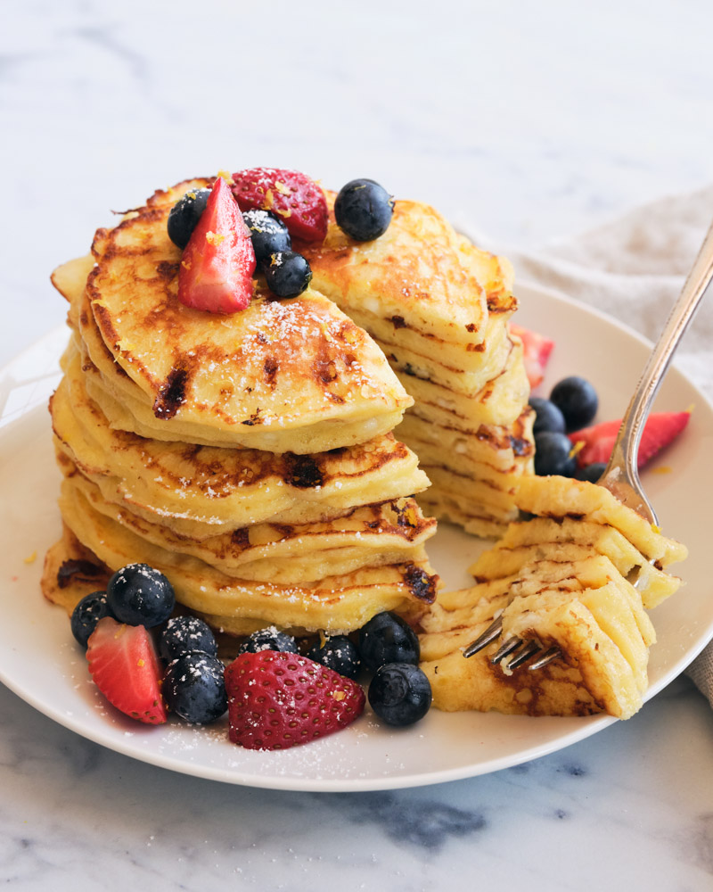 Cottage Cheese Pancakes