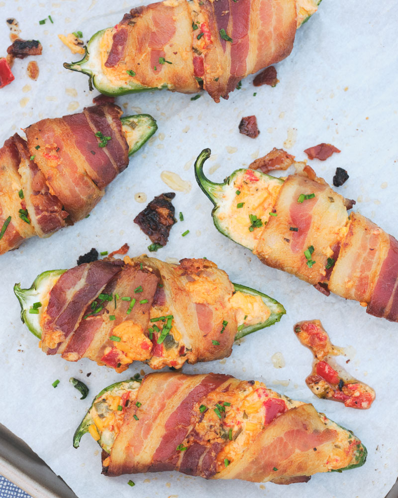 Bacon-Wrapped Jalapeño Poppers