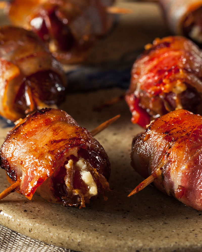 Bacon Wrapped Dates