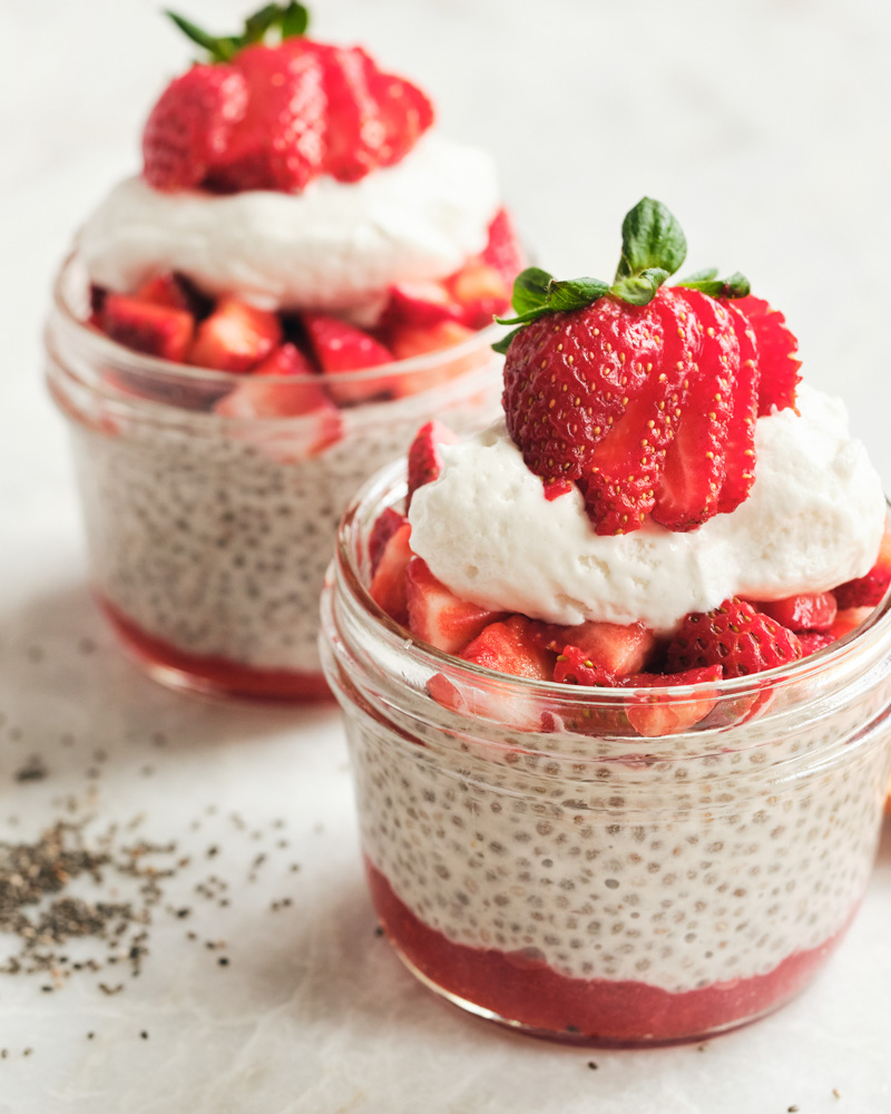 Strawberry Chia Pudding