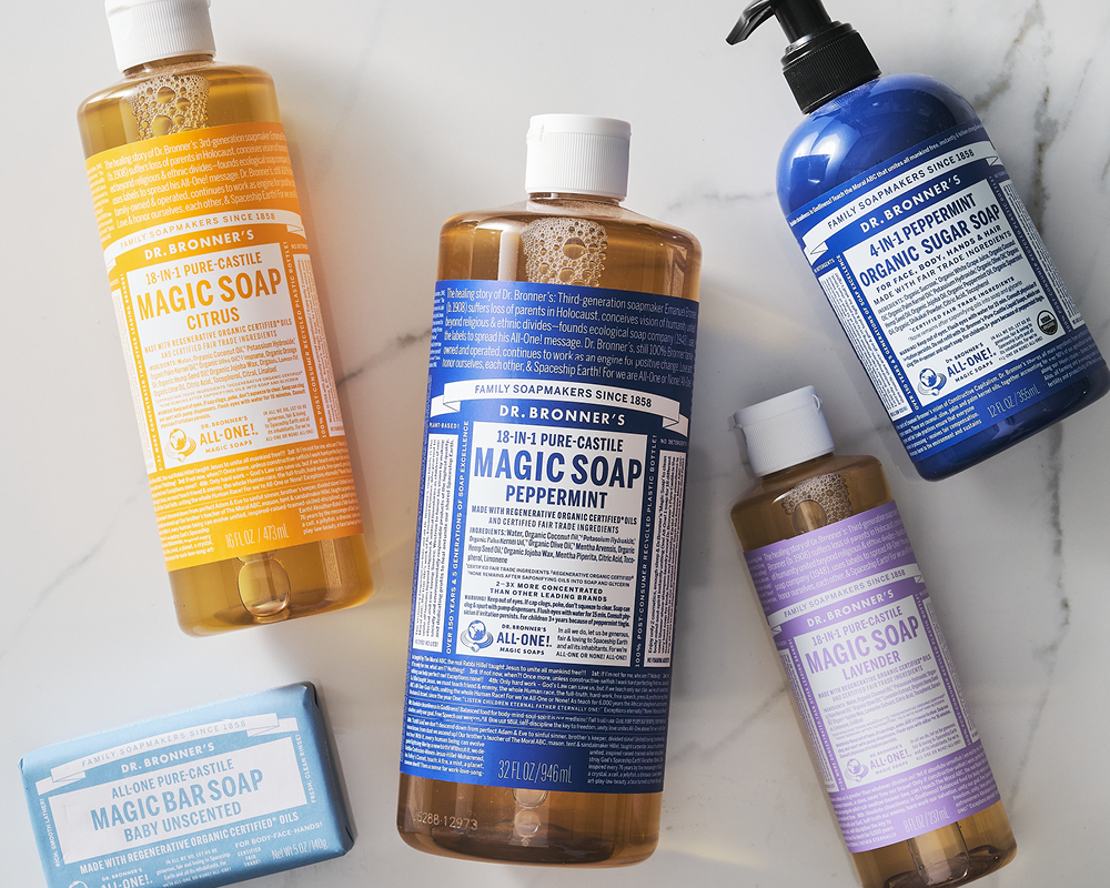 Dr. Bronner's products