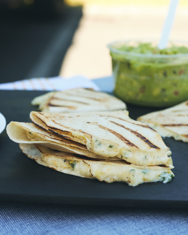 4-Ingredient Crab and Artichoke Quesadillas