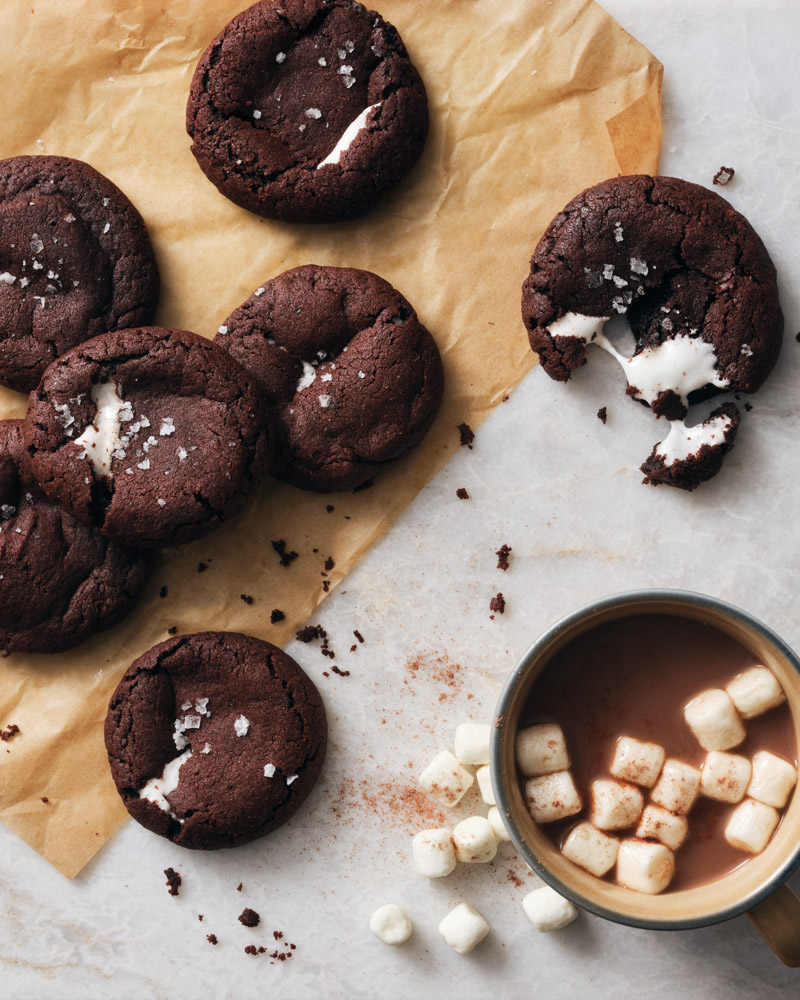 Spiced Hot Chocolate Cookies