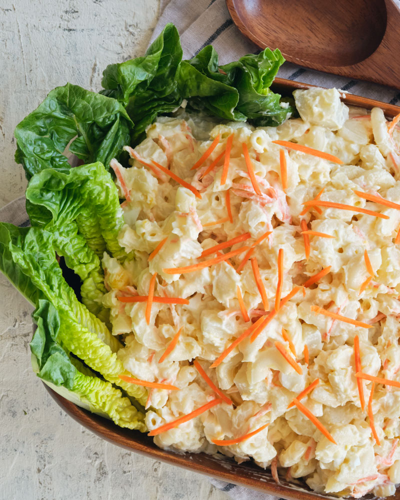 Hawaii-Style Potato Mac Salad