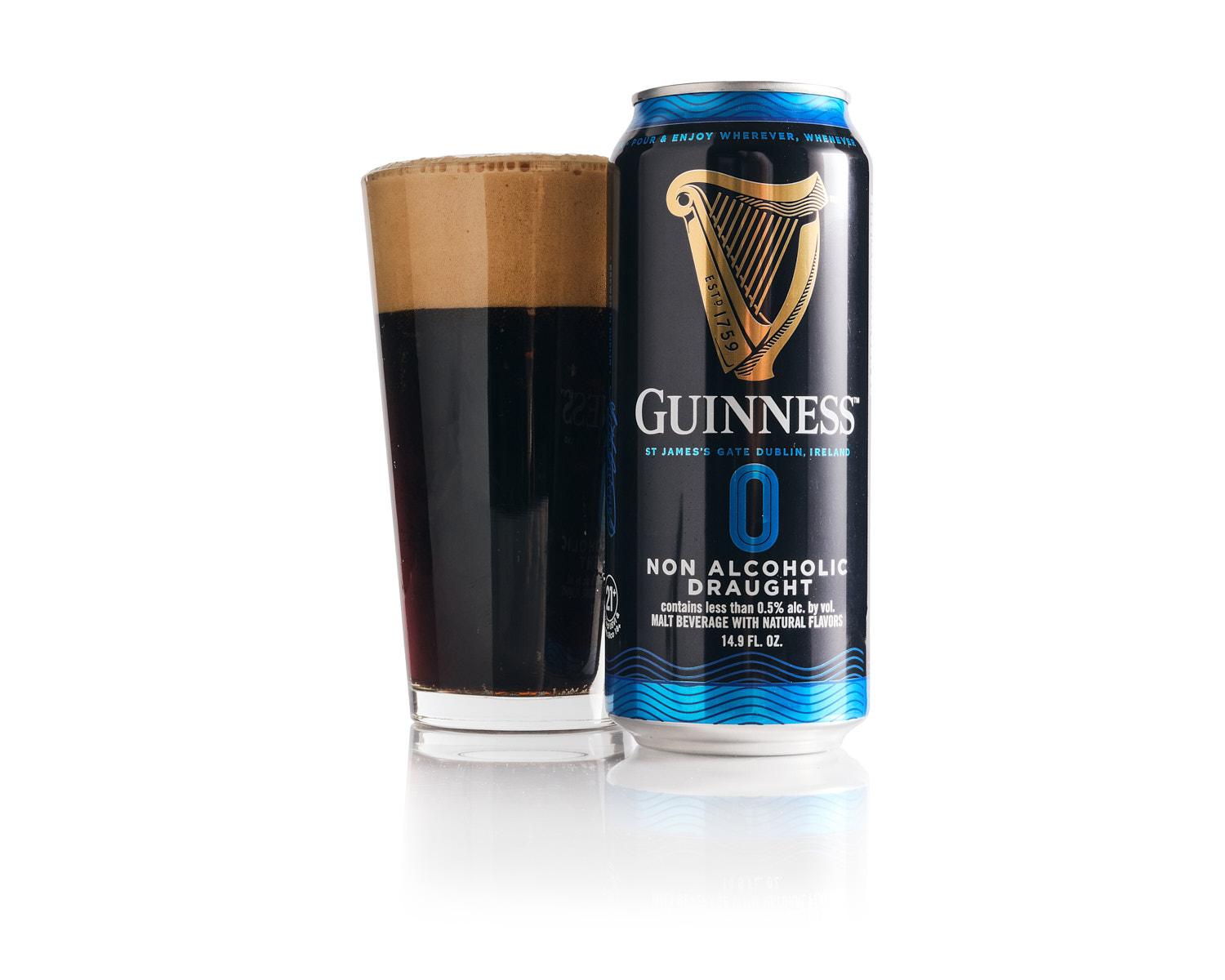 guinness 0.0 non-alcoholic beer