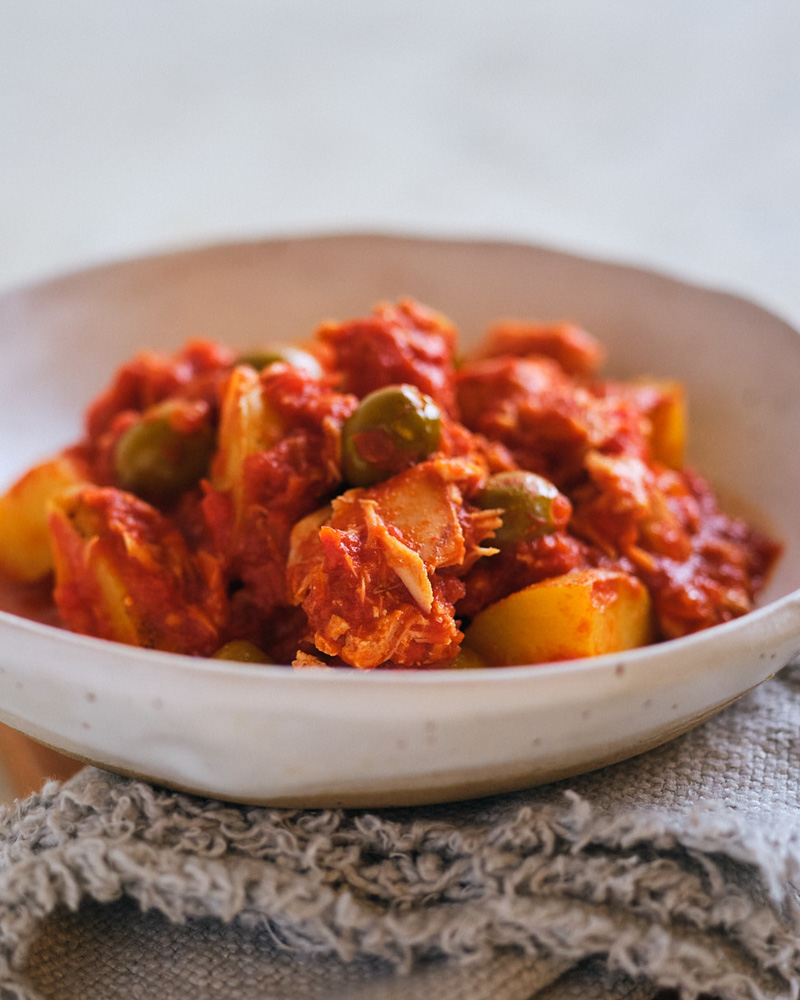 4-Ingredient Albacore Tuna Stew