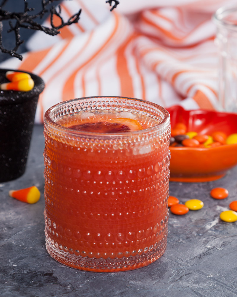 Blood Orange Transfusion Cocktail