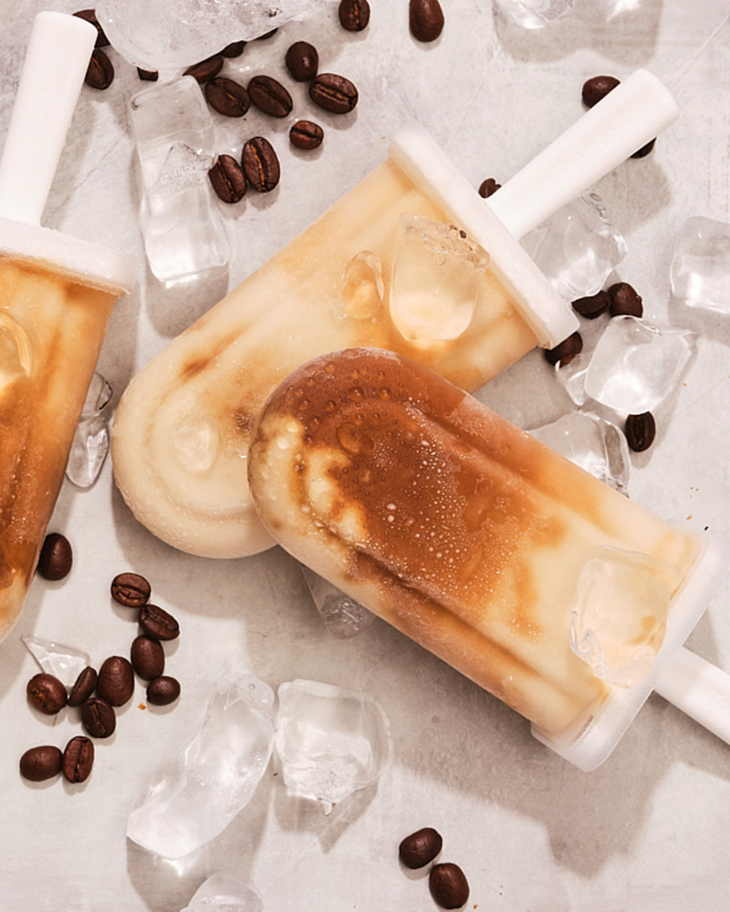 Dalgona Coffee Popsicles