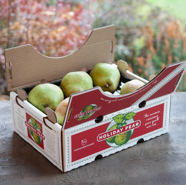 Holiday Pear 7 lb Gift Box Metropolitan Market