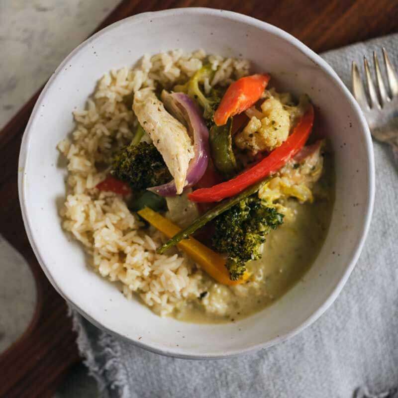 30 Minute Meal Recipes, Simple Thai Curry from Metropolitan Market