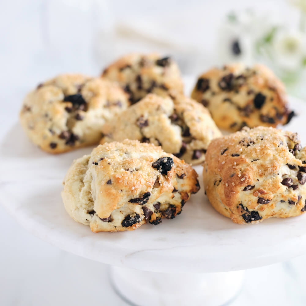 chocolate cherry scones