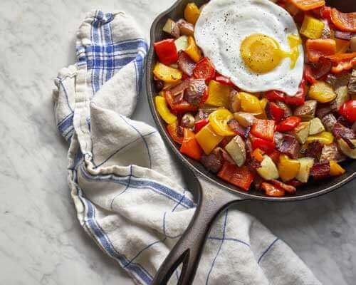 Quick 4 Ingredient Recipes, Oven-Roasted Hash from Metropolitan Market