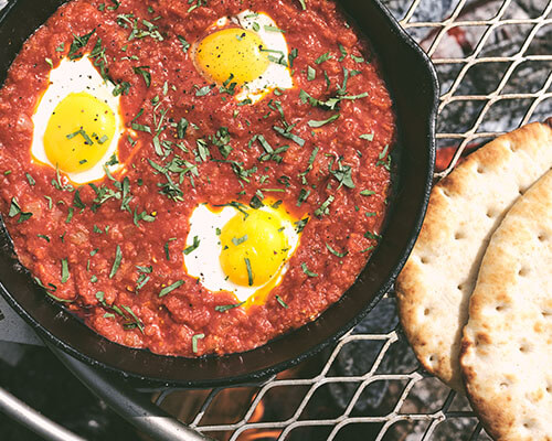 simple skillet shakshuka