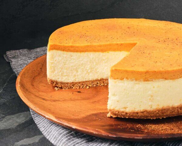 What to Bring to a Holiday Party: Pumpkin Cheesecake from Metropolitan Market