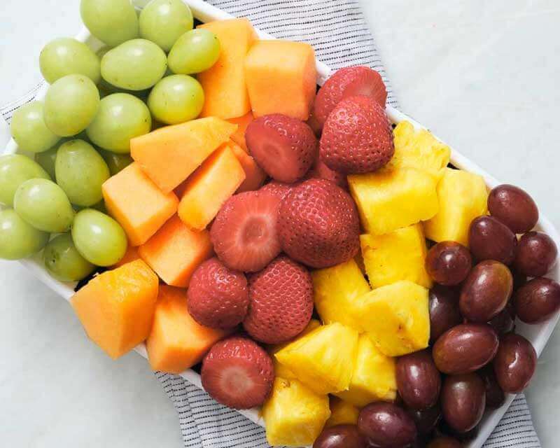 What to Bring to a Holiday Party: Fruit Tray from Metropolitan Market