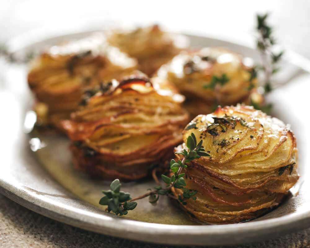 What to Bring to a Holiday Party: Potato Stacks from Metropolitan Market