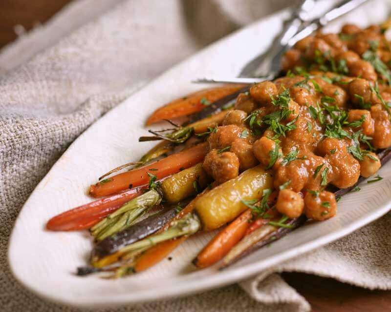 What to Bring to a Holiday Party: Roasted Carrots from Metropolitan Market