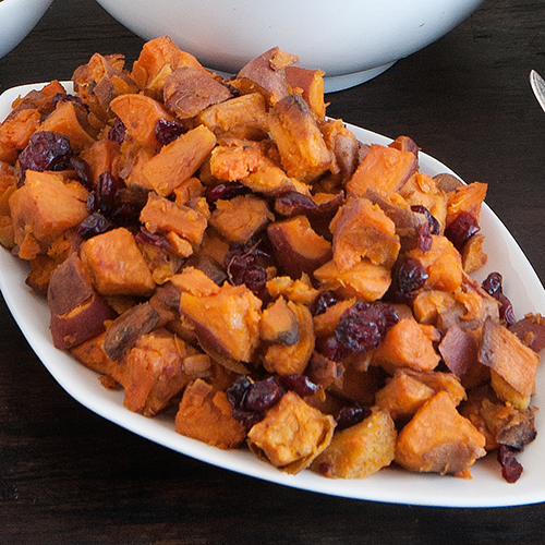 Yams and Cranberries